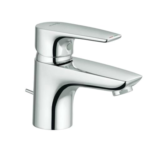 KLUDI Pure&SOLID 343850575 Waschtischarmatur, Chrom von Kludi