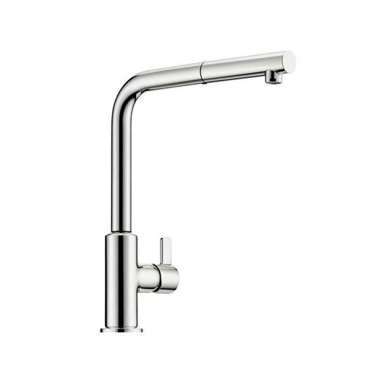 Kludi Küchenarmatur Kludi Küchenarmatur L-INE XS 3 mit ausziehbarem Auslauf Chrom von Kludi