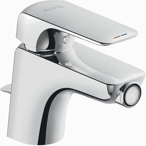 Mischbatterie / Bidet – Einhandmischer Ameo DN 15 | Keramik-Kartusche mit Heißwasserbegrenzung, geschlossener Hebel | Durchflussmenge: 6 l / min bei 3 bar von Kludi