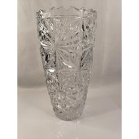 Vase Sehr Dekoratives Motiv Mit Blüten Dekor Struktur Kleidet Die Blume Zusätzlich Groß 27 cm Trichterform von KlunkerimBunker
