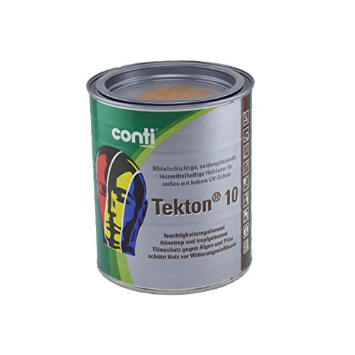 Conti Tekton 10 Holzlasur (0,75 Liter, Ebenholz) von conti coatings