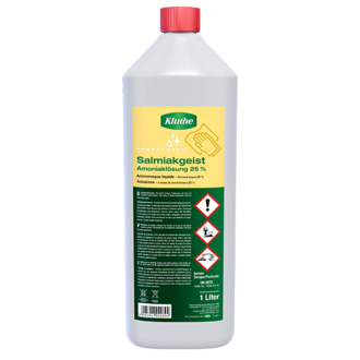Kluthe Salmiakgeist 25% 1 Liter Kluthe Salmiakgeist 25% 1 Liter von Kluthe