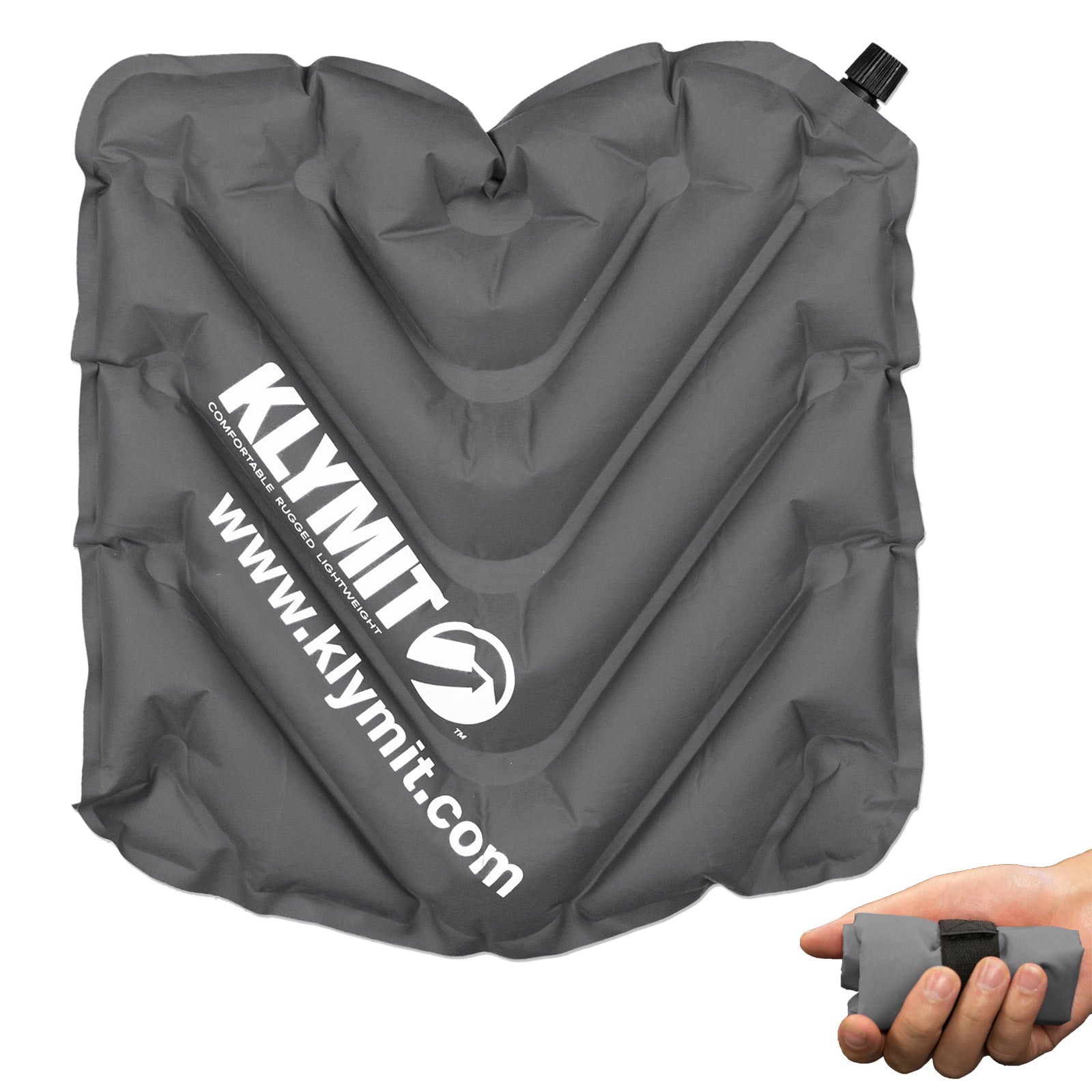 KLYMIT V Seat Mini Sitzkissen Thermo Camping Reise Kissen Aufblasbar 74 g Leicht KLYMIT V Seat Mini Sitzkissen Thermo Camping Reise Kissen Aufblasbar 74 g Leicht von Klymit