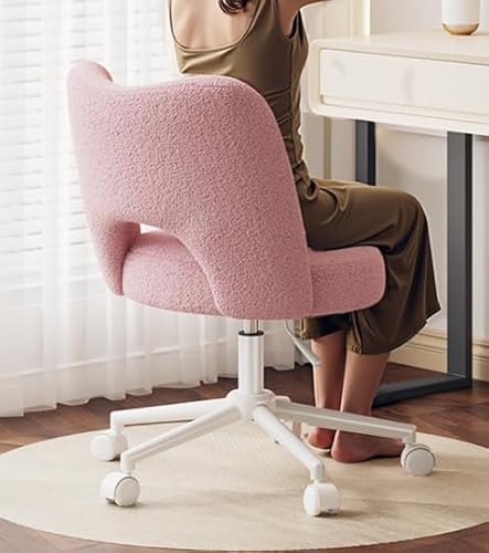 Klyvvo Homeoffice Stuhl, Bürostuhl 200 kg belastbar & höhenverstellbar, Schreibtischstuhl mit Rollen für Arbeitszimmer & Schlafzimmer, Rosa Klyvvo Homeoffice Stuhl, Bürostuhl 200 kg belastbar & höhenverstellbar, Schreibtischstuhl mit Rollen für Arbeitszimmer & Schlafzimmer, Rosa von Klyvvo