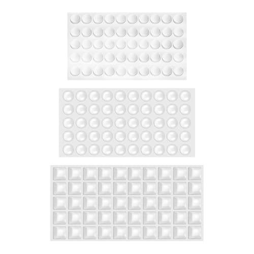 150 Stücke Türpuffer Transparent, Elastikpuffer Selbstklebend, Gummipuffer Möbel Stoßdämpfer Geräuschdämpfer Möbelpuffer Füße Türpuffer Kratzschutz für Tische Stühle Fenster, 3 Größen 150 Stücke Türpuffer Transparent, Elastikpuffer Selbstklebend, Gummipuffer Möbel Stoßdämpfer Geräuschdämpfer Möbelpuffer Füße Türpuffer Kratzschutz für Tische Stühle Fenster, 3 Größen von Kmuqshy