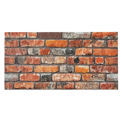 K&B Paneele - 3D-Wandpaneel, Styropor-Wandverkleidung, realistischer Multi-Rot-Ziegelstein-Effekt, leicht, einfach zu installieren, doppelte Isolierung zur Reduzierung von akustischen Geräuschen K&B Paneele - 3D-Wandpaneel, Styropor-Wandverkleidung, realistischer Multi-Rot-Ziegelstein-Effekt, leicht, einfach zu installieren, doppelte Isolierung zur Reduzierung von akustischen Geräuschen von KnB