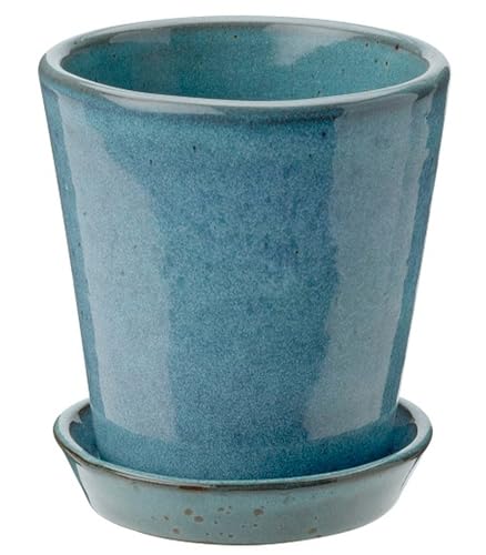 Knabstrup Kräutertopf Ø 10.5 cm Dusty Blue von Knabstrup