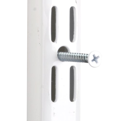 John Sterling CD-0142-WT Dual Track Standard and Hang Track Screws, White von Knape & Vogt