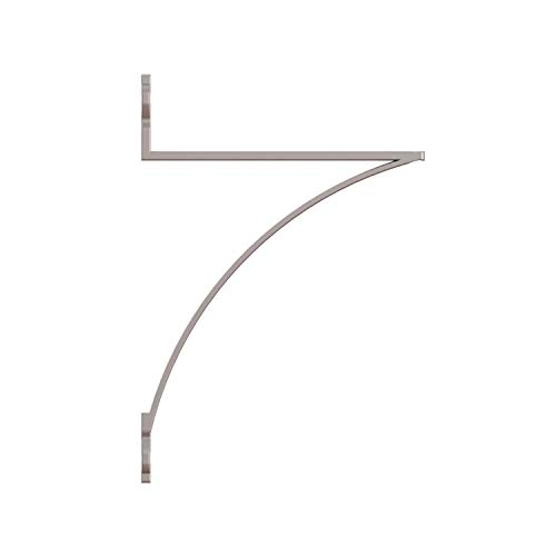 Knape & Vogt Shelf-Made Lewiston Steel 7.37 in. D x 0.65 in W x 10.62 in. H Satin Nickel, 100 lbs, Decorative Shelf Bracket Knape & Vogt Shelf-Made Lewiston Steel 7.37 in. D x 0.65 in W x 10.62 in. H Satin Nickel, 100 lbs, Decorative Shelf Bracket von Knape & Vogt