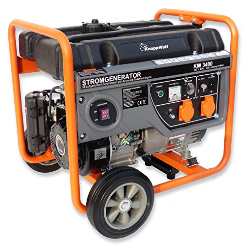 KnappWulf Benzin Stromerzeuger KW3400 1-phase 230V 3000W 1 Phasen Generator KnappWulf Benzin Stromerzeuger KW3400 1-phase 230V 3000W 1 Phasen Generator von KnappWulf