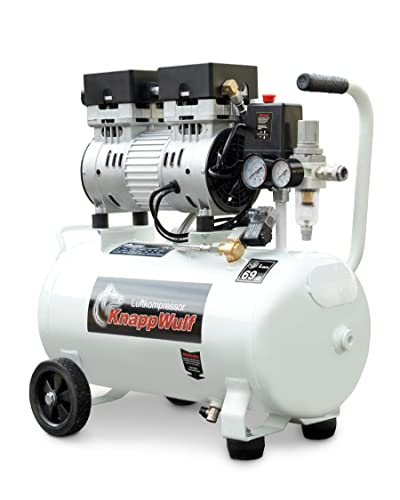 KnappWulf Kompressor "mucksmäuschenstill" Modell KW1024 Airbrush 69dB von KnappWulf