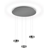 Knapstein Zera-Rondo LED Pendelleuchte graphit anthrazit Knapstein Zera-Rondo LED Pendelleuchte graphit anthrazit von Knapstein