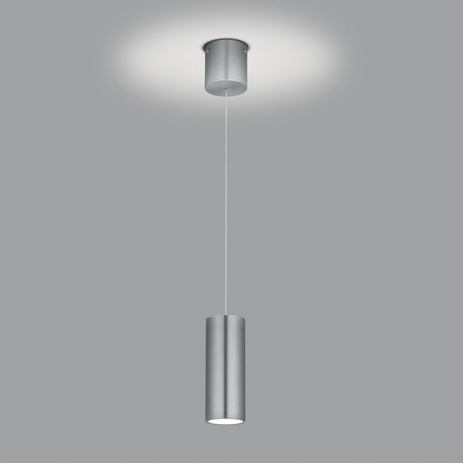 LED-Hängelampe Helli up/down 1-flammig nickel matt von Knapstein