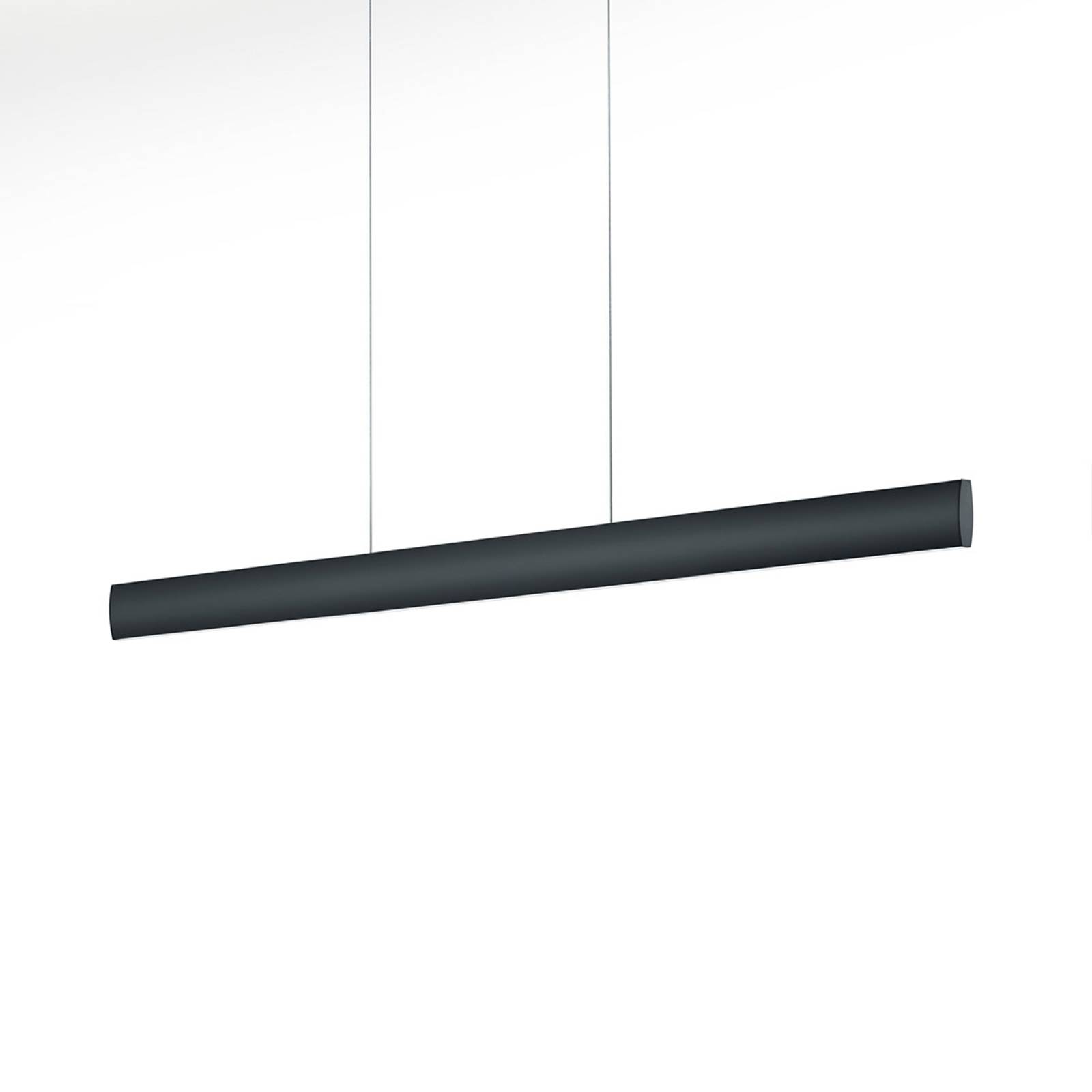 LED-Hängeleuchte Runa, schwarz, Länge 92 cm von Knapstein