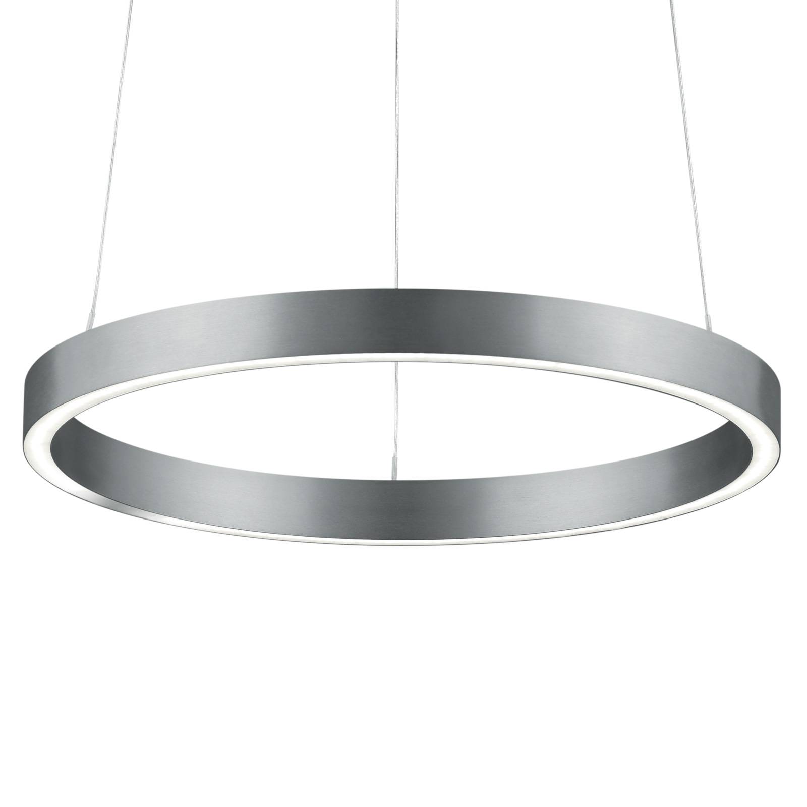 LED-Hängeleuchte Svea-40, Gestensensor, nickel von Knapstein