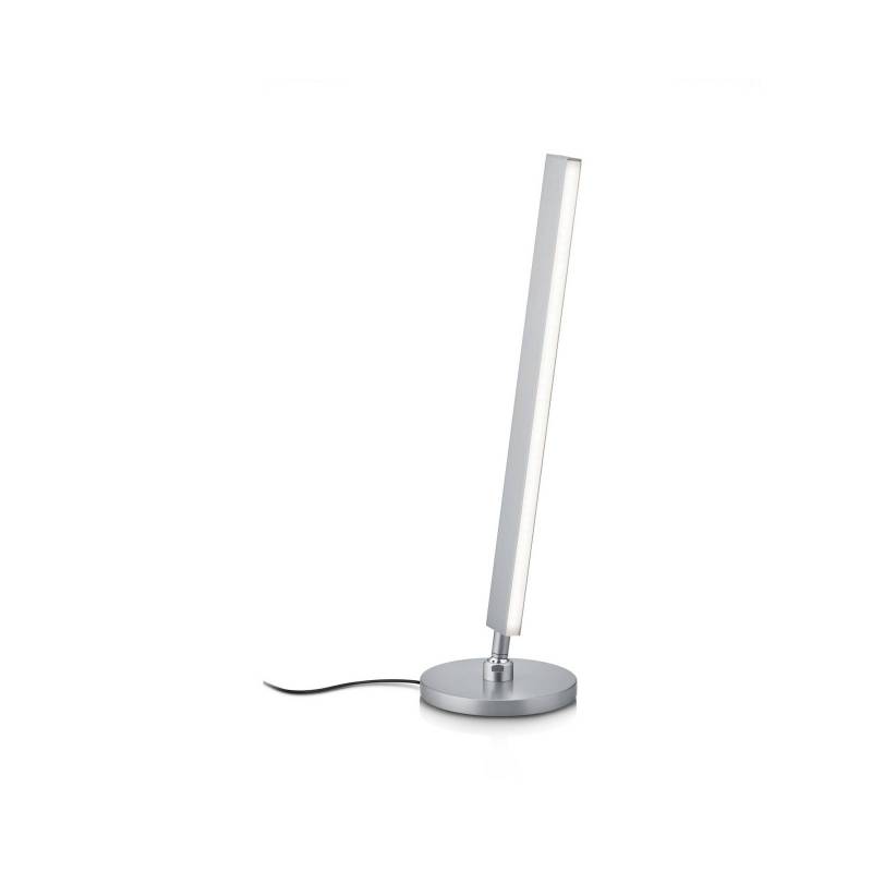 LED-Tischleuchte Kosma, nickel matt, CCT, Gestensteuerung von Knapstein