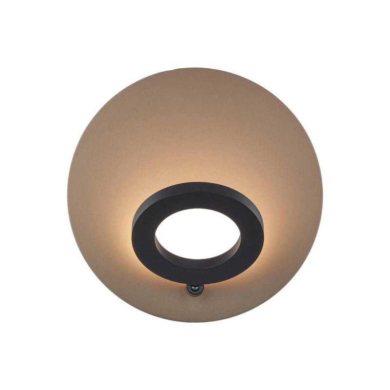 LED-Wandleuchte Meggi, Effekt bronze/schwarz Gestensteuerung von Knapstein