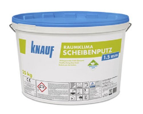 Knauf Raumklima Scheibenputz von Knauf Gips KG