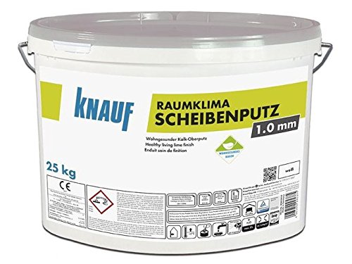 Raumklima Scheibenputz 1,0 mm Körnung a 25 kg Eimer Raumklima Scheibenputz 1,0 mm Körnung a 25 kg Eimer von Knauf Raumklima