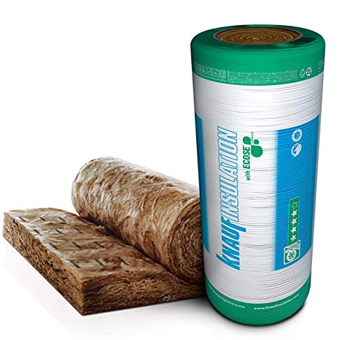 Knauf Klemmfilz Unifit WLG 035 Mineralwolle (50mm - Rolle á 12,12m²) von Knauf Unifit