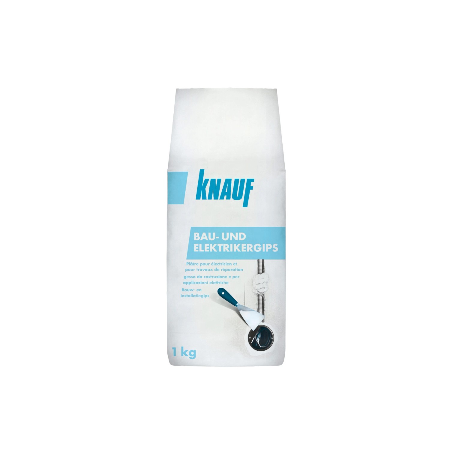 Knauf Bau- & Elektriker -Gips 1 kg Knauf Bau- & Elektriker -Gips 1 kg von Knauf