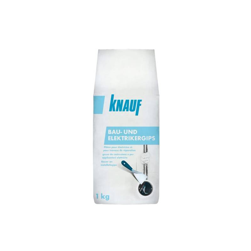 Knauf Bau- & Elektriker -Gips 1 kg von Knauf