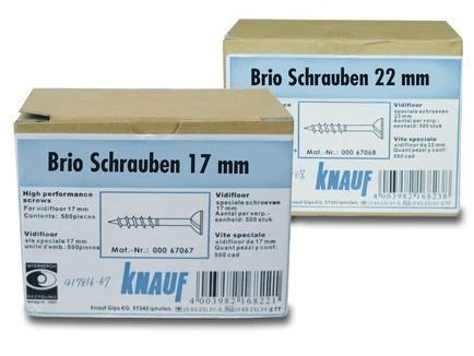 Knauf Brio-Schrauben 17 mm 500 Stück von Knauf