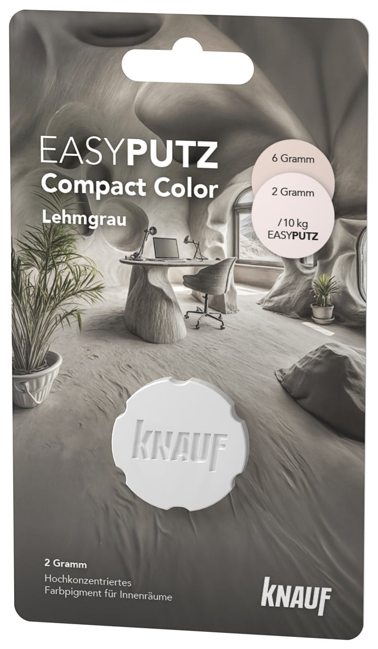 Knauf Farbpigment Compact Color lehmgrau 2 g von Knauf