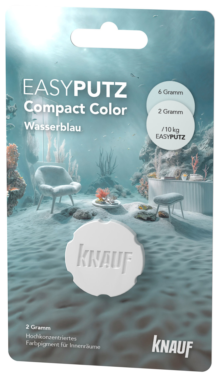 Knauf Farbpigment Compact Color wasserblau 6 g von Knauf