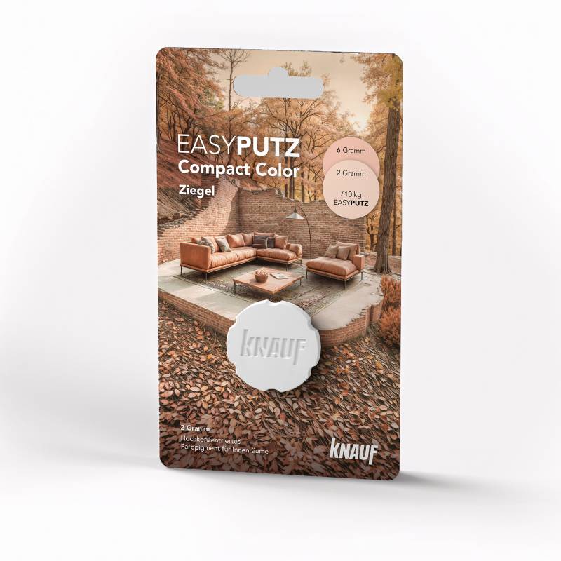 Knauf Farbpulver 'Compact Color' ziegelrot 2 g Knauf Farbpulver 'Compact Color' ziegelrot 2 g von Knauf