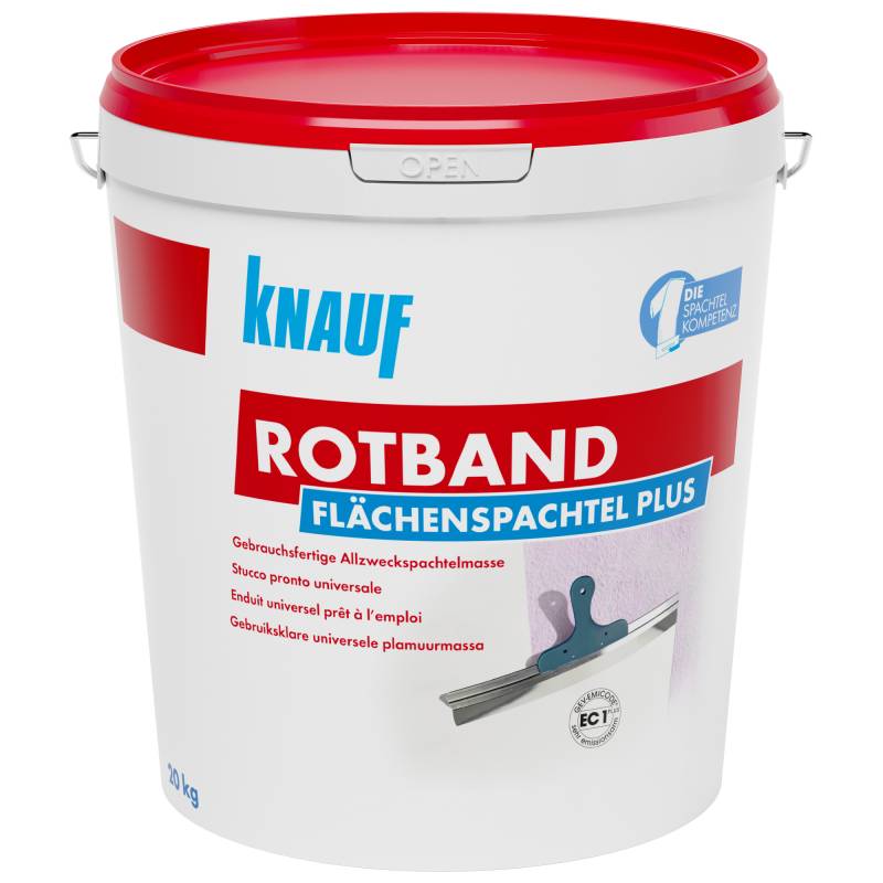 Knauf Flächenspachtel 'Rotband Plus' 20 kg von Knauf