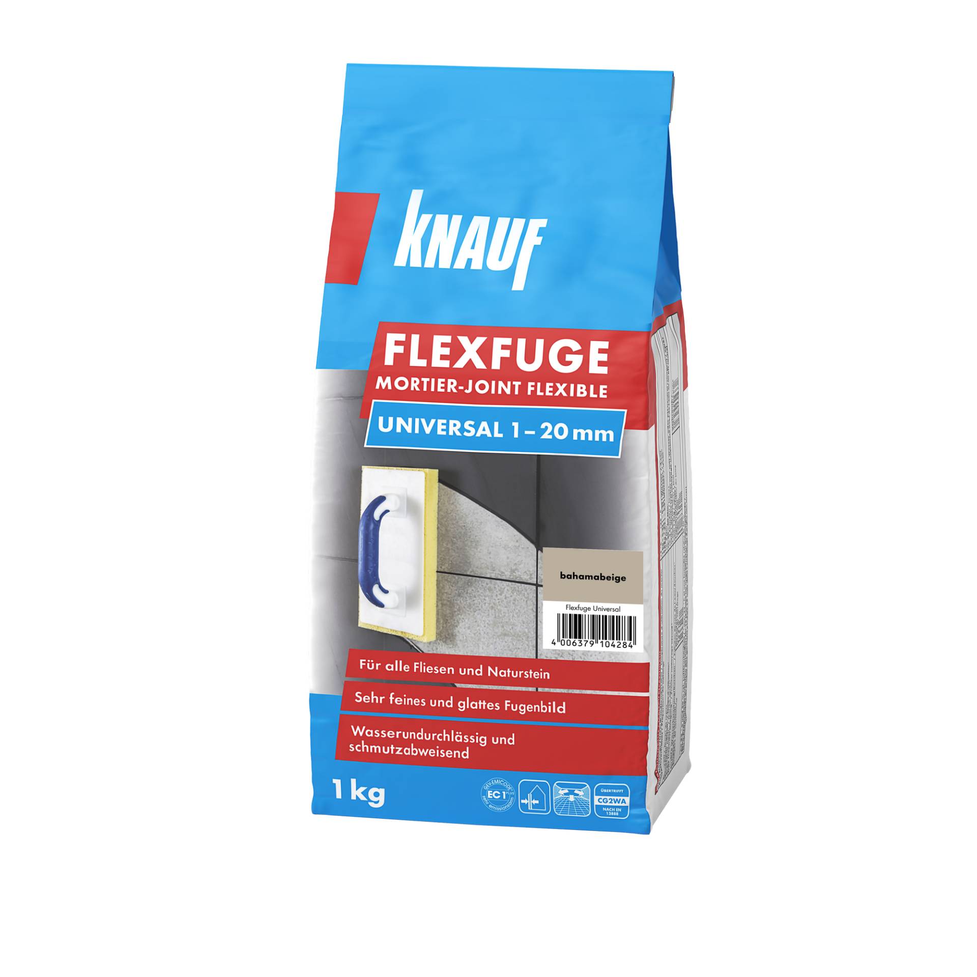 Knauf Flexfuge 'Universal' bahamabeige 1 kg Knauf Flexfuge 'Universal' bahamabeige 1 kg von Knauf