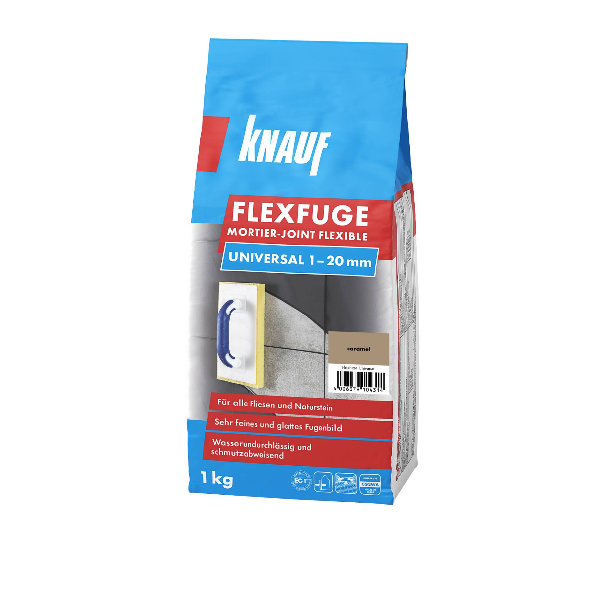 Knauf Flexfuge 'Universal' caramel 1 kg von Knauf