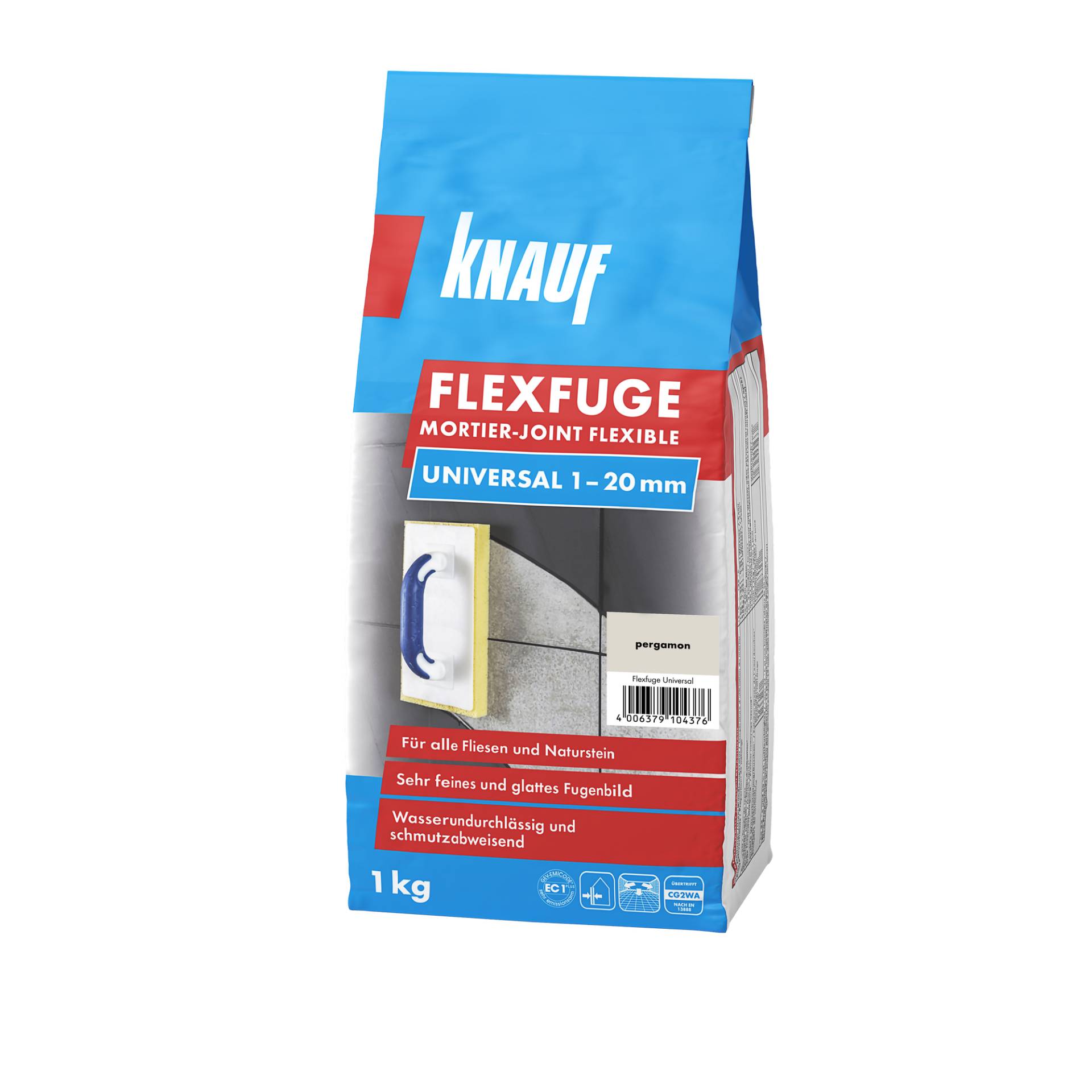 Knauf Flexfuge 'Universal' pergamon 1 kg von Knauf