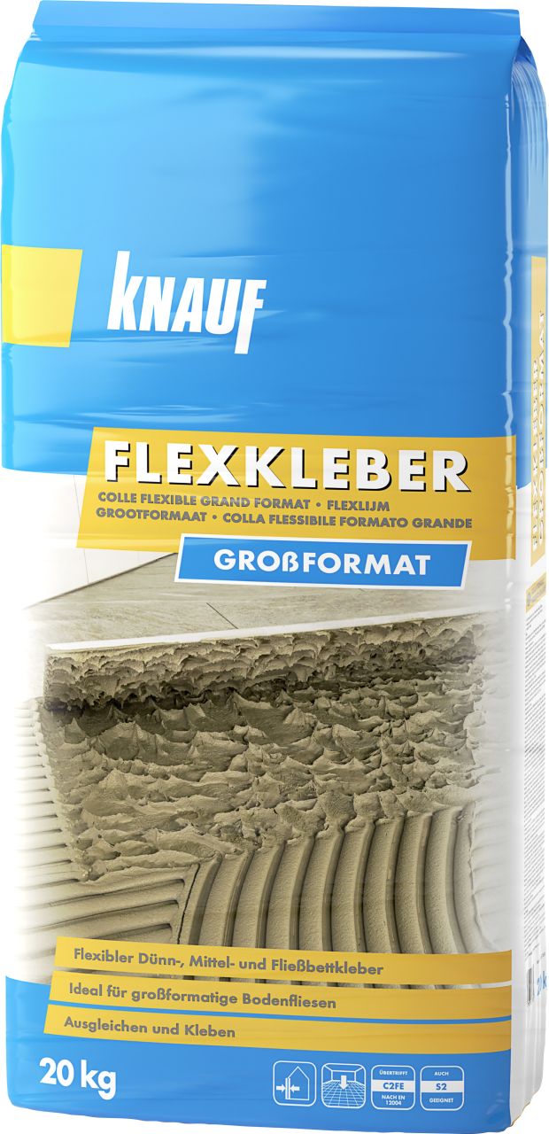 Knauf Flexkleber Großformat 20 kg von Knauf