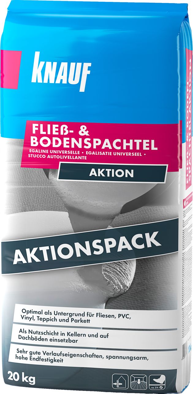 Knauf Fließ- und Bodenspachtel Aktion, 20 kg von Knauf