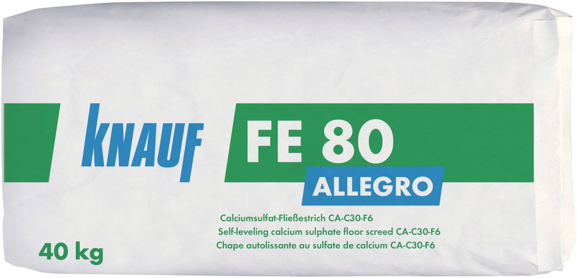 Knauf Fließestrich FE 80 Allegro 40 kg von Knauf