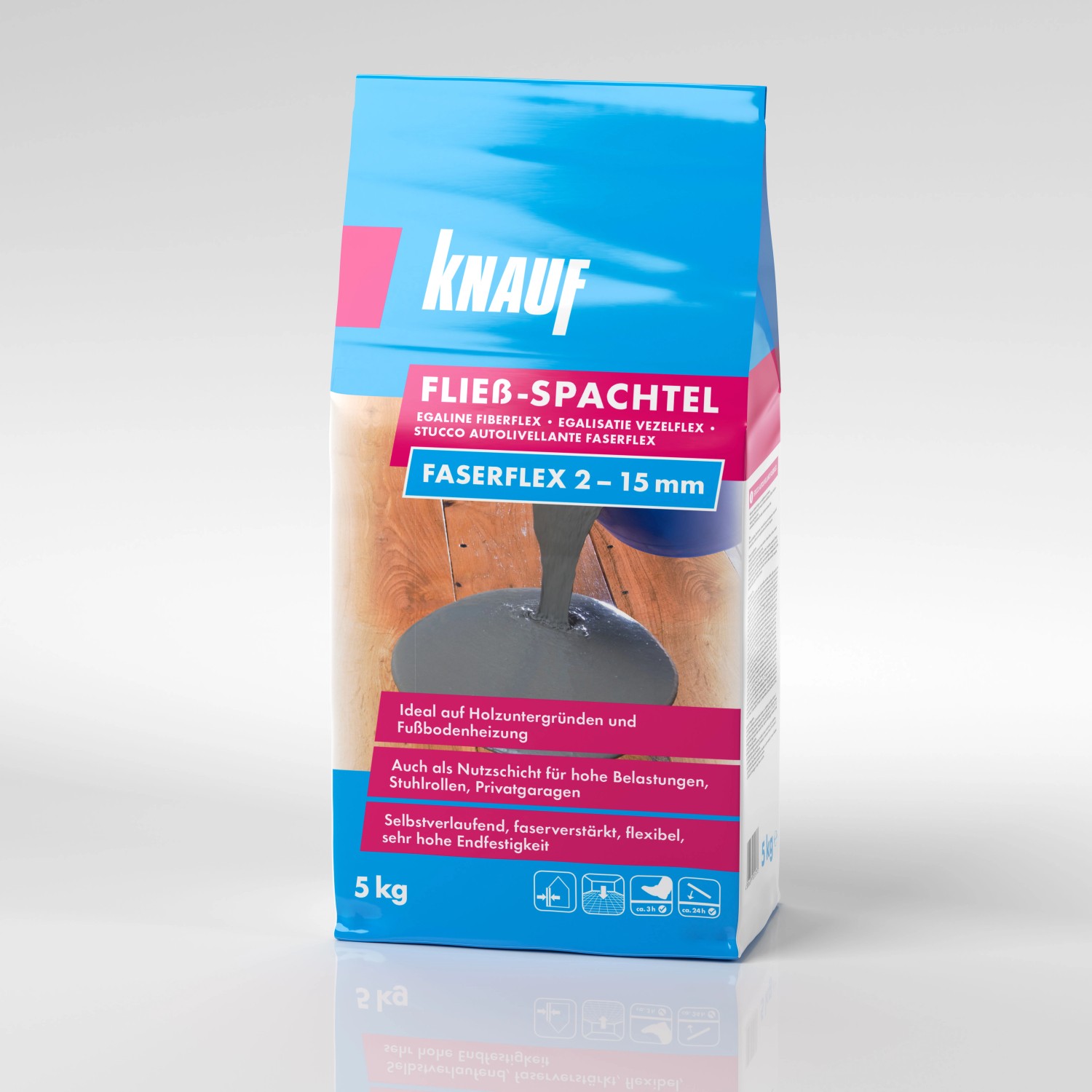 Knauf Fließspachtel Faserflex 15 5 kg Knauf Fließspachtel Faserflex 15 5 kg von Knauf