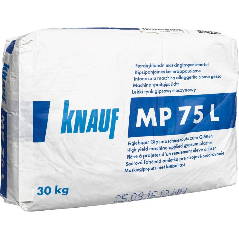 Knauf MP 75 L Maschinenputz leicht 30 kg von Knauf