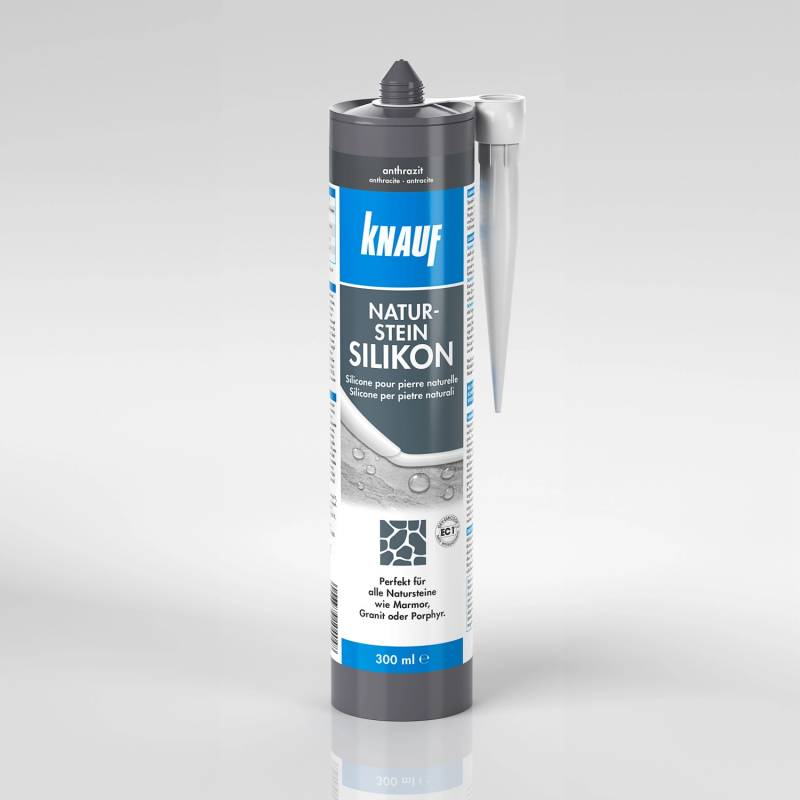 Knauf Naturstein Silicon Anthrazit 300 ml von Knauf