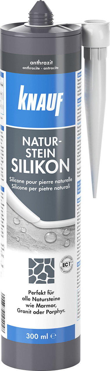 Knauf Naturstein Silikon anthrazit 300 ml von Knauf