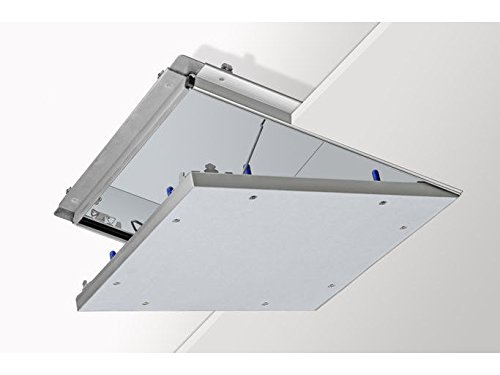 Knauf Revisionsklappe alutop REVO verschraubt 12,5 mit 12,5 mm GKFI-Einlage 20 x 20 cm von Knauf