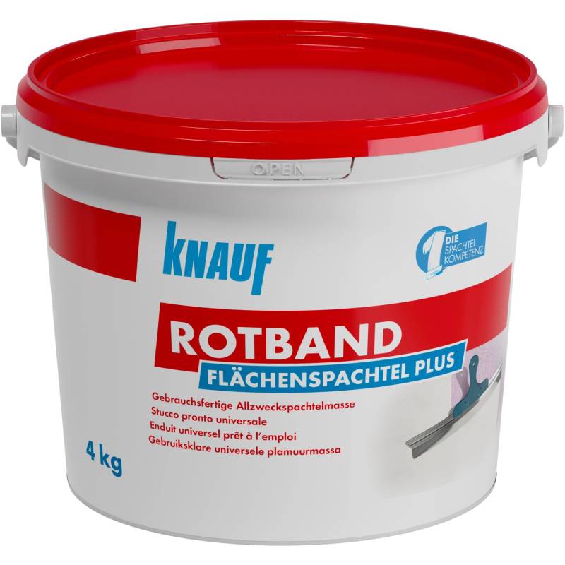 Knauf Rotband Flächenspachtel Plus 4 kg von Knauf