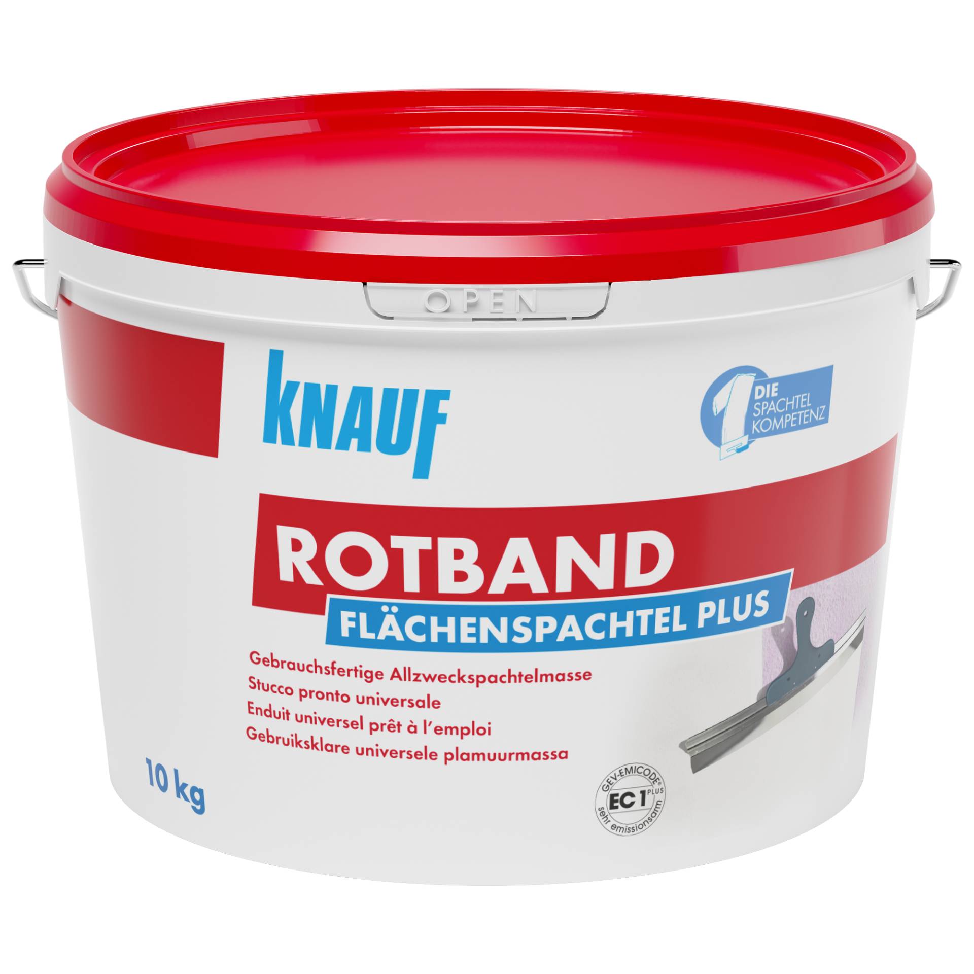 Knauf Flächenspachtel 'Rotband Plus' 10 kg von Knauf