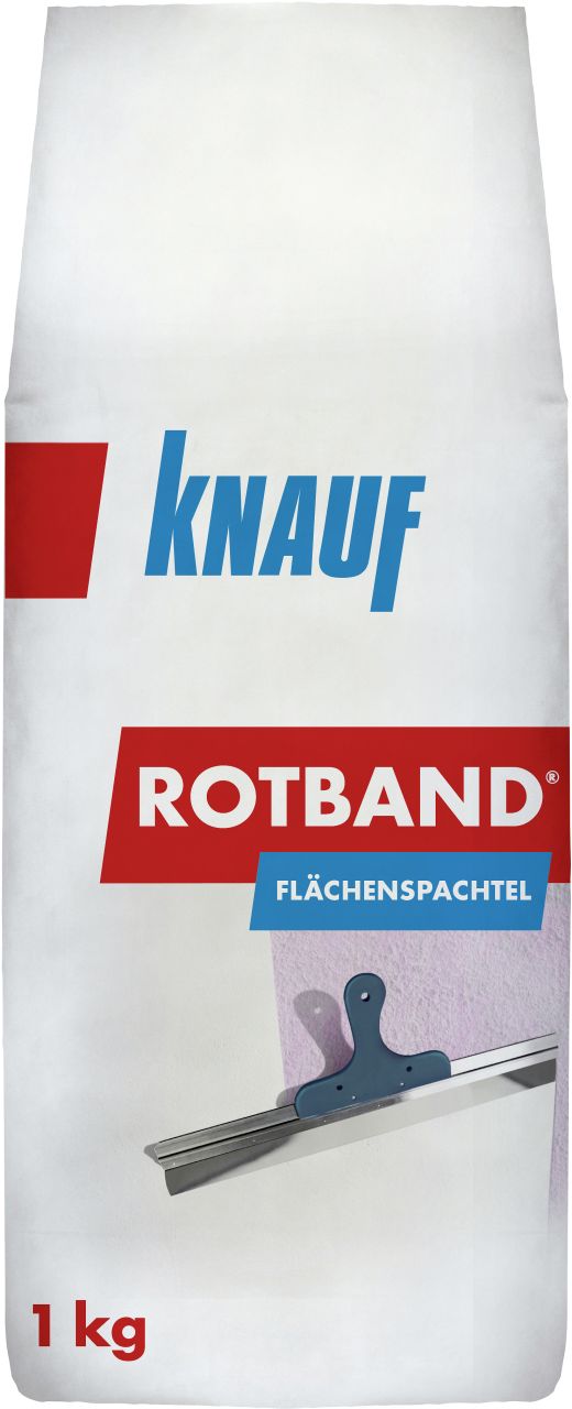 Knauf Rotband Flächenspachtel 1 kg von Knauf