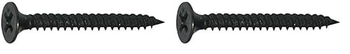 Knauf Schnellbau-Schraube TN zur sicheren Fixierung von Gips-Platten auf Metall-Unterkonstruktionen bis 0,7-mm – Trockenbau-Schrauben, Feingewinde-Schrauben, 3,5-mm x 35-mm (1000 Stk.) (Packung mit 2) von Knauf