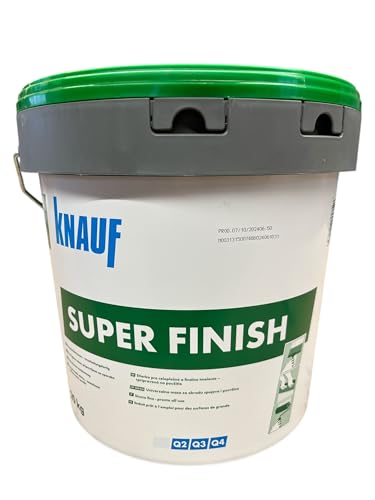 Knauf Super Finish - Allzweckspachtelmasse 20 kg - Weiß - Eimer 20kg Knauf Super Finish - Allzweckspachtelmasse 20 kg - Weiß - Eimer 20kg von Knauf