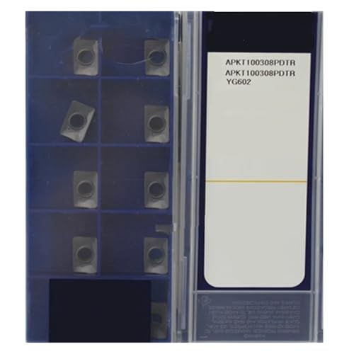 Externes Drehwerkzeug aus Hartlegierung 10 STÜCKE APKT100308PDTR Hartlegierung Außendrehwerkzeug Geeignet for Edelstahl von Knbxcwd