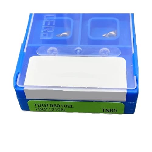 Externes Drehwerkzeug aus Hartlegierung 10 STÜCKE TTBGT060102L TN60 TBGT060104L TN60 Harte Legierung Metall Werkzeug Interne Drehwerkzeug(TBGT060102L TN60) von Knbxcwd