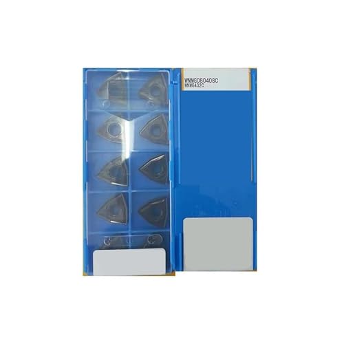 Externes Drehwerkzeug aus Hartlegierung 10 STÜCKE WNMG080408C WNMG080404C CA4515 Hartlegierung Außendrehwerkzeug for Stahl Und Edelstahl(WNMG080408C) von Knbxcwd